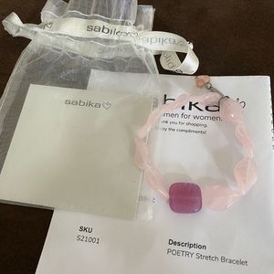 NWT Sabika Poetry Stretch Bracelet S21